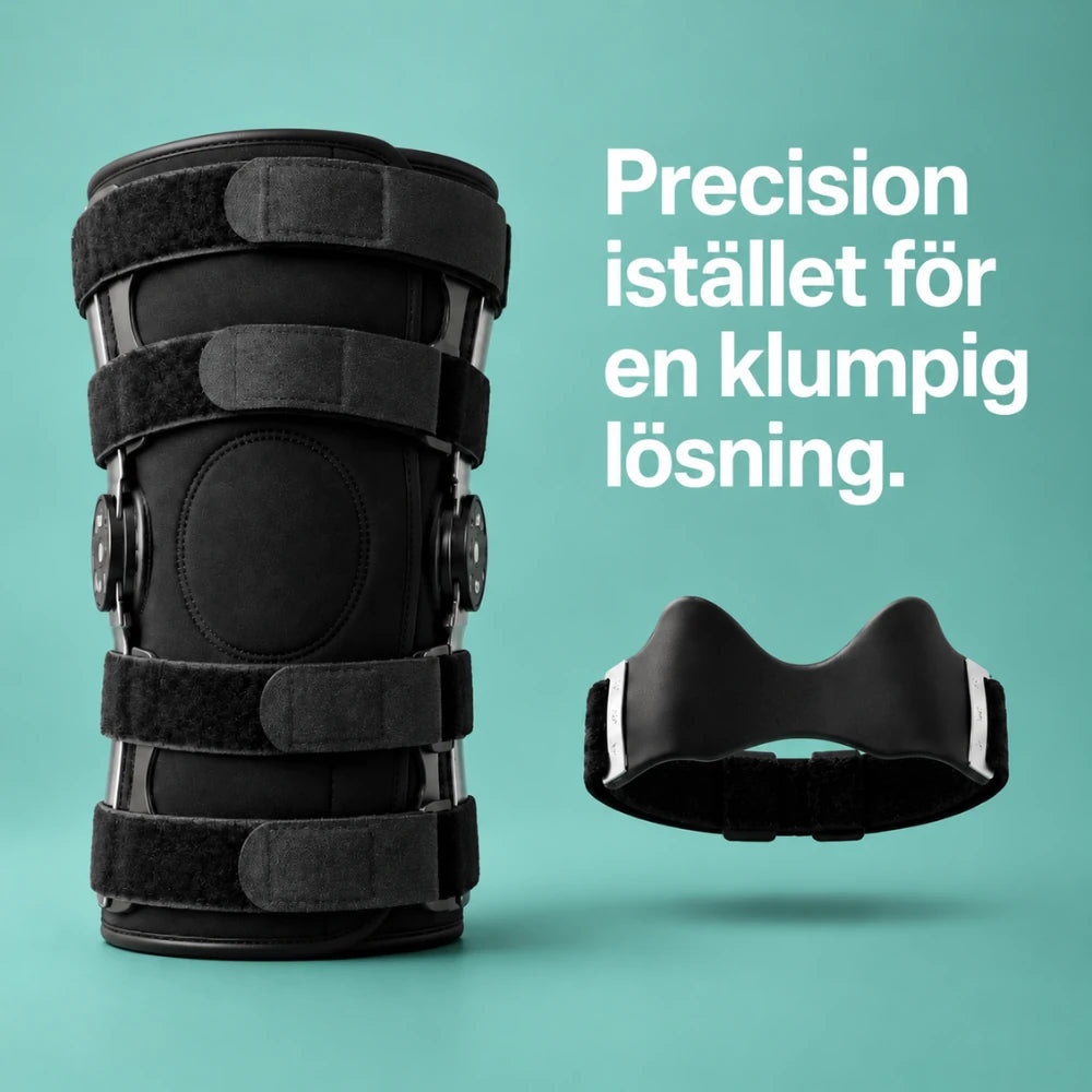 Riktat stöd exakt där knät behöver det.